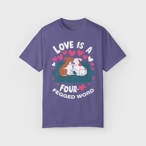 Four Fegged Word - Unisex pet tee