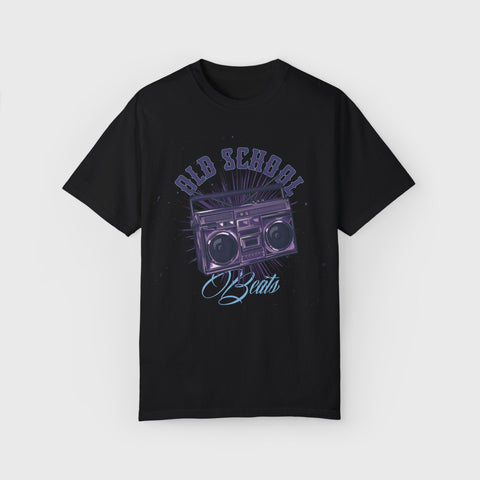 Old School Beats - Unisex music tee