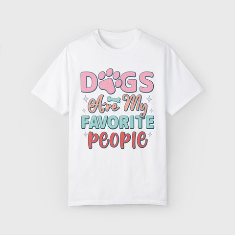 Dogs Are My Favourite - Unisex pet tee