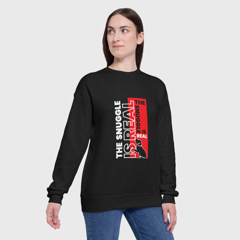 The Struggle is Real - Drop Shoulder Sweatshirt