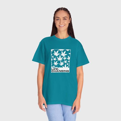 Life Changing Leaves - Unisex cannabis tee