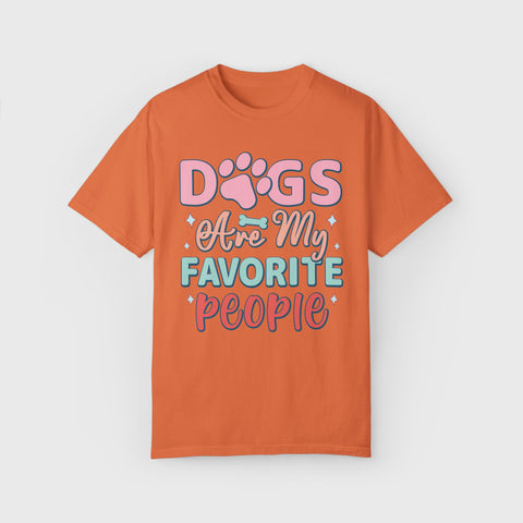 Dogs Are My Favourite - Unisex pet tee