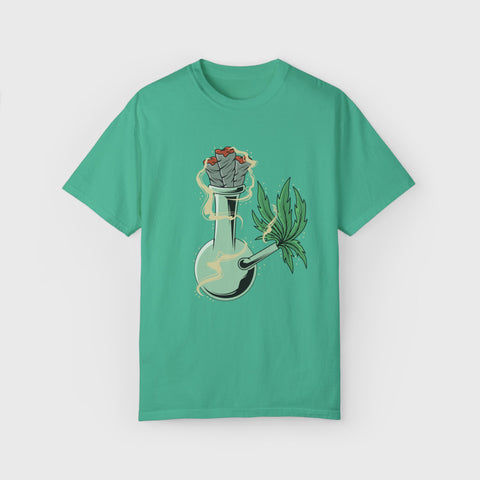 Leaves Burning - Unisex cannabis tee