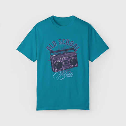 Old School Beats - Unisex music tee