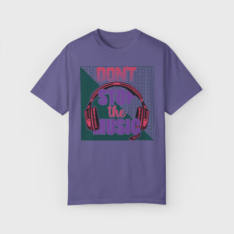 Don't Stop the Music - Unisex music tee