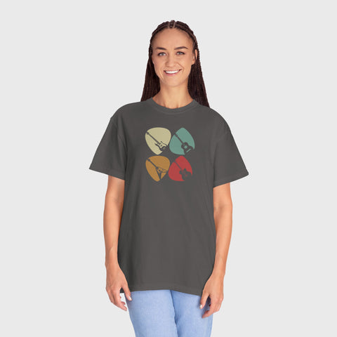 Guitar Picks - Unisex music tee