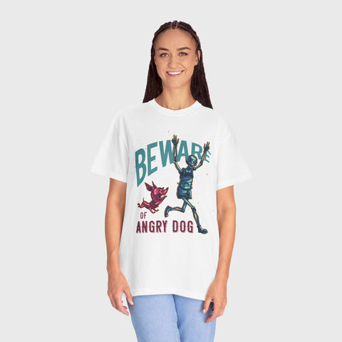 Beware of the Angry Dog - Unisex pet tee