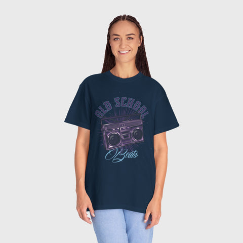 Old School Beats - Unisex music tee