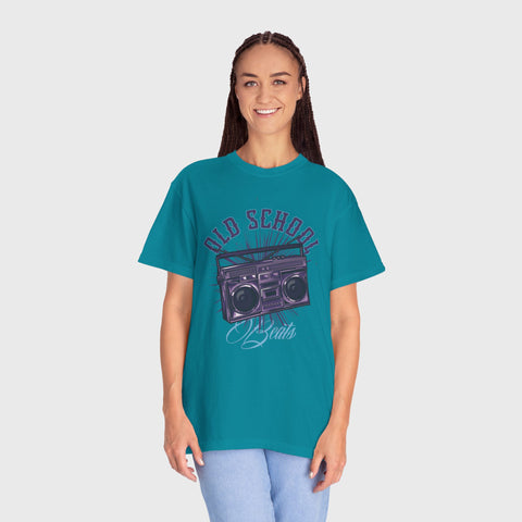 Old School Beats - Unisex music tee