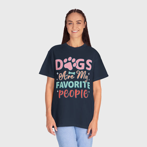 Dogs Are My Favourite - Unisex pet tee