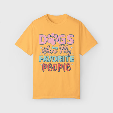 Dogs Are My Favourite - Unisex pet tee