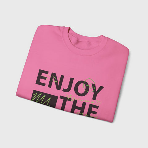 Enjoy the Life - Heavy Blend™ Crewneck Sweatshirt