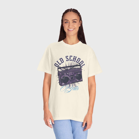 Old School Beats - Unisex music tee