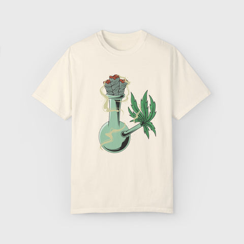 Leaves Burning - Unisex cannabis tee