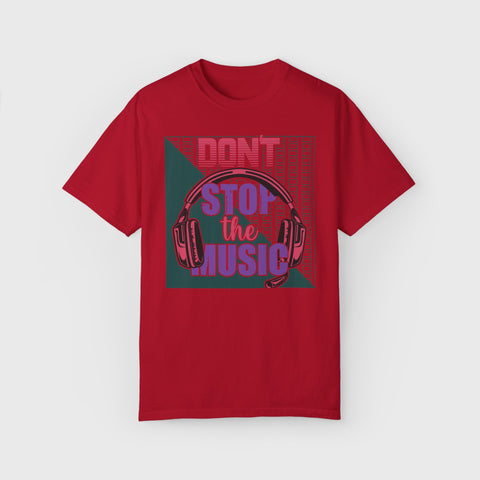 Don't Stop the Music - Unisex music tee