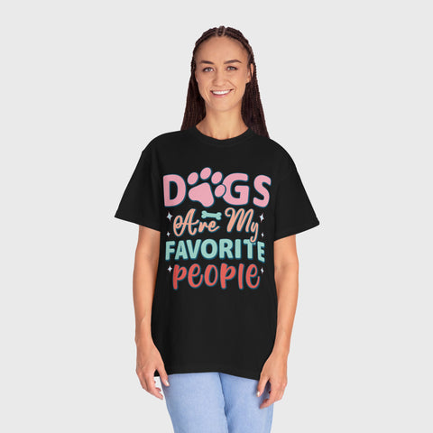 Dogs Are My Favourite - Unisex pet tee