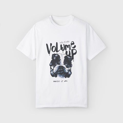 Volume Up - Unisex music tee