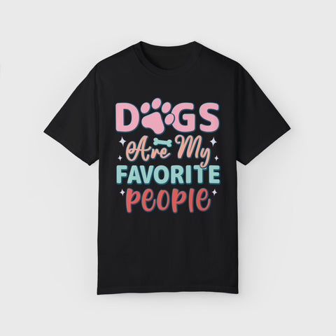 Dogs Are My Favourite - Unisex pet tee