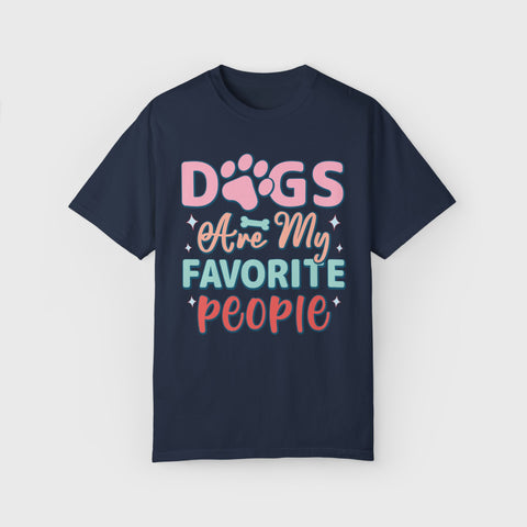 Dogs Are My Favourite - Unisex pet tee