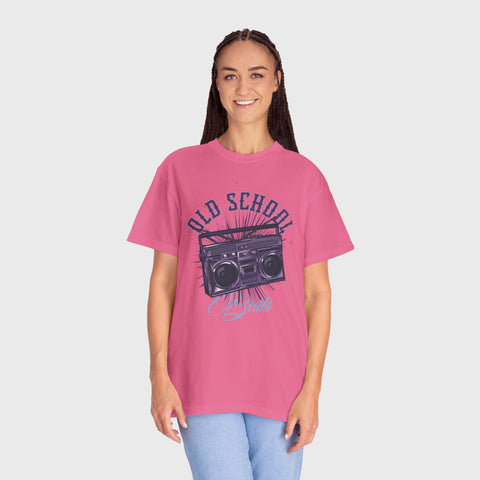 Old School Beats - Unisex music tee