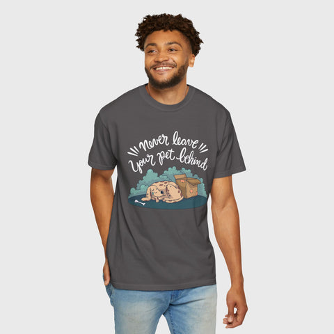 Never Leave the Pet Behind - Unisex pet tee