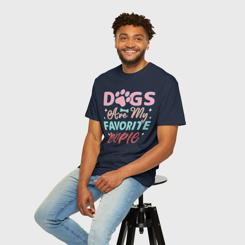 Dogs Are My Favourite - Unisex pet tee