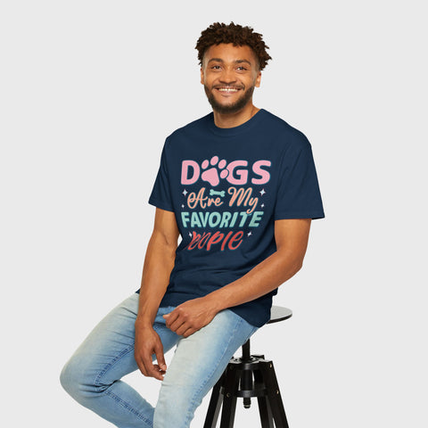 Dogs Are My Favourite - Unisex pet tee