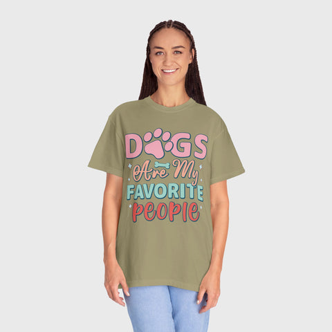 Dogs Are My Favourite - Unisex pet tee