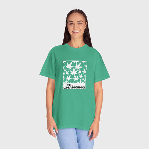 Life Changing Leaves - Unisex cannabis tee