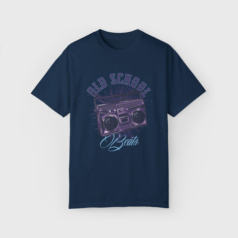 Old School Beats - Unisex music tee