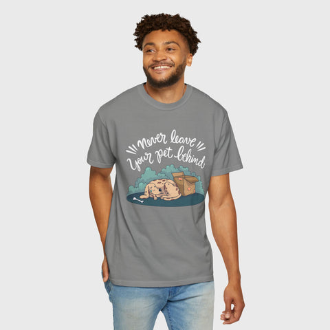 Never Leave the Pet Behind - Unisex pet tee