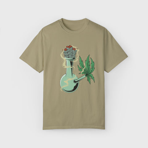 Leaves Burning - Unisex cannabis tee