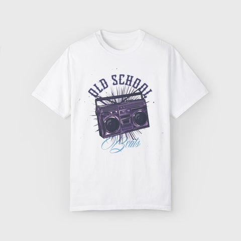 Old School Beats - Unisex music tee