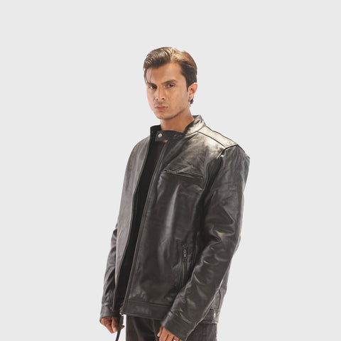 The Motorcycle - Men's Leather Jacket