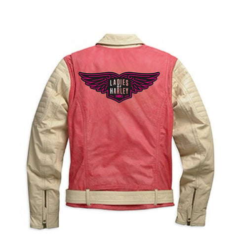 [Custom Order] Harley Davidson - Women’s Leather Jacket