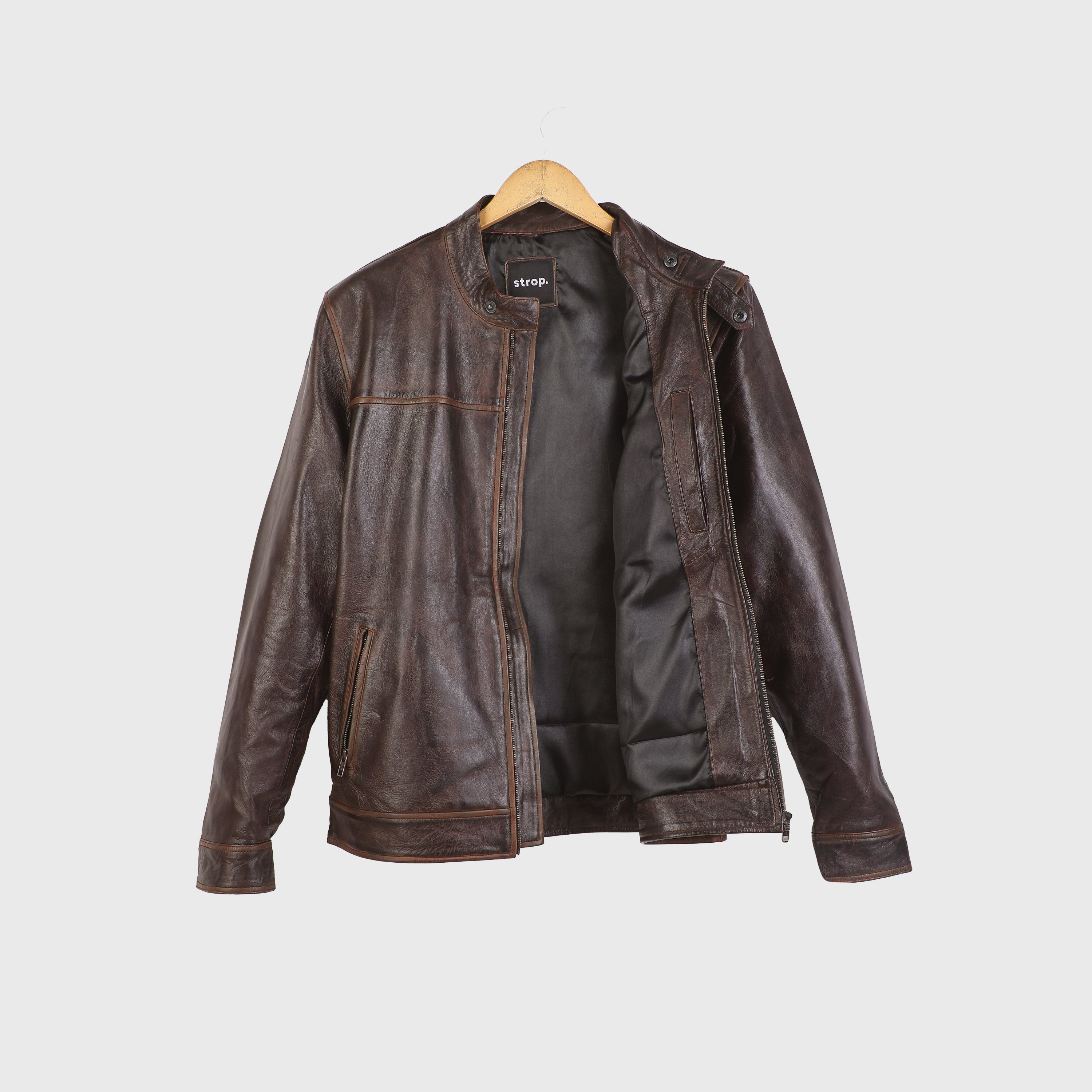 The Roadster - Men's Leather Jacket – Strop.