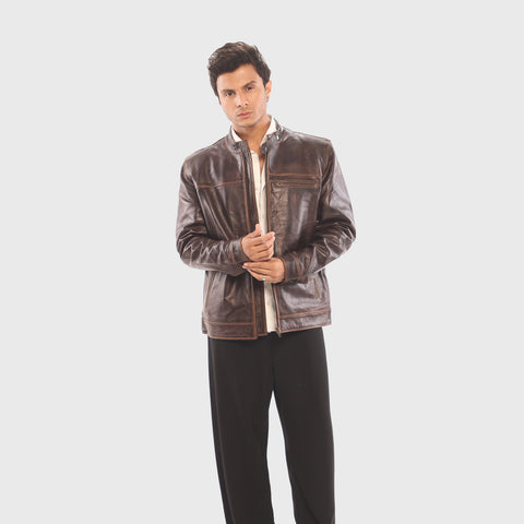 The Roadster - Men's Leather Jacket