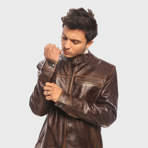 The Roadster - Men's Leather Jacket