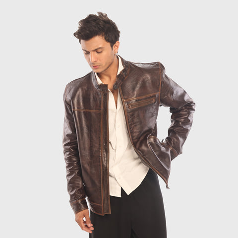 The Roadster - Men's Leather Jacket