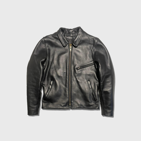 The Starlight men’s cowhide leather jacket with timeless classic style
