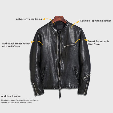 (Customised) The Viper - Men's Leather Jacket