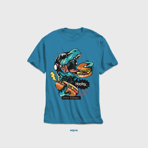 Hungry Dino - Crew Neck Tee