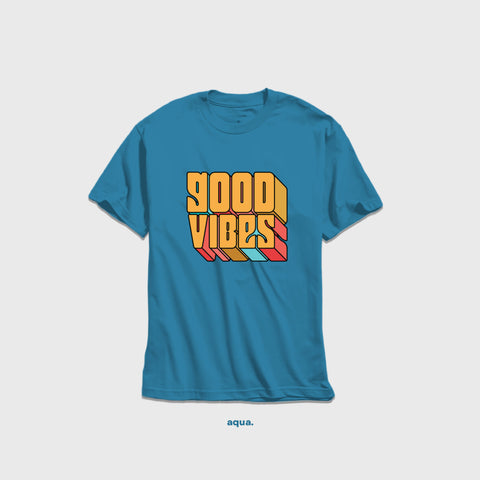 Good Vibes - Crew Neck Tee