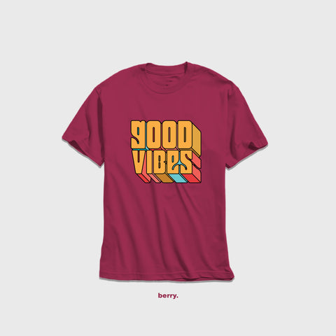 Good Vibes - Crew Neck Tee