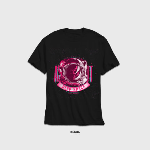 The Astronaut - Pink - Crew Neck Tee