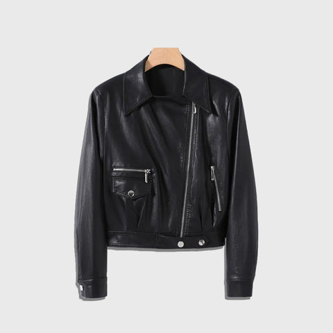 The Moto - Women's Leather Jacket