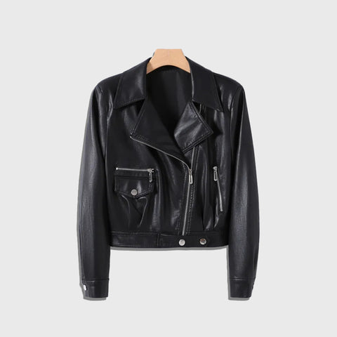 The Moto - Women's Leather Jacket