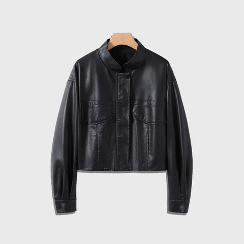 The Motorcycle - Women's Leather Jacket