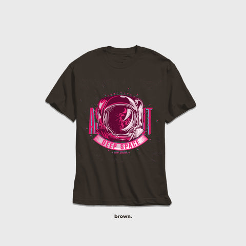 The Astronaut - Pink - Crew Neck Tee