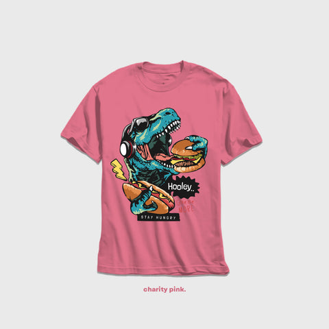 Hungry Dino - Crew Neck Tee